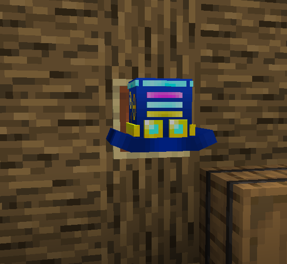 Hat on an item-frame