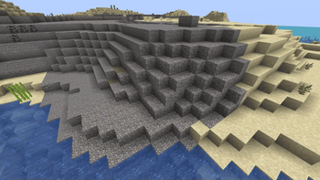 Old Gravel in a desert