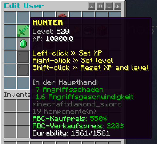 Edit Hunter Job 