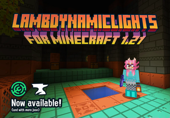 Banner of LambDynamicLights for Minecraft 1.21