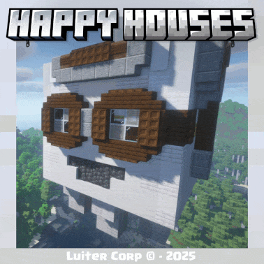 Happy Ghast Houses