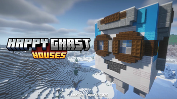 Happy Ghast House - Light Blue