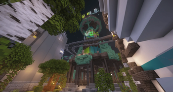 La Vircraft Tower de nuit / The Vircraft Tower by night