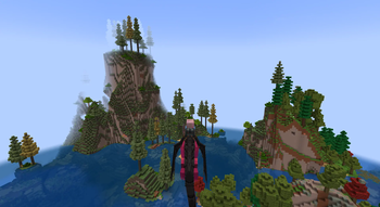 A stunning island cluster