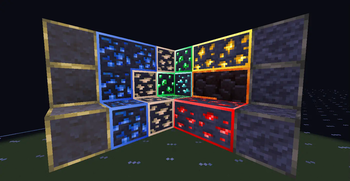 Glowing & Outlined Ores Night Time (Old)