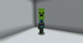 Using a banner as a helmet instead