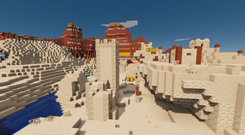 desert village