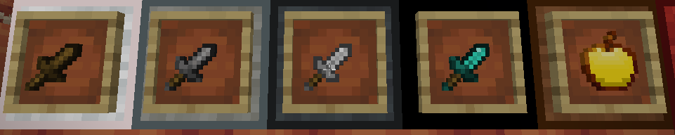 All sword chnages and the golden apple