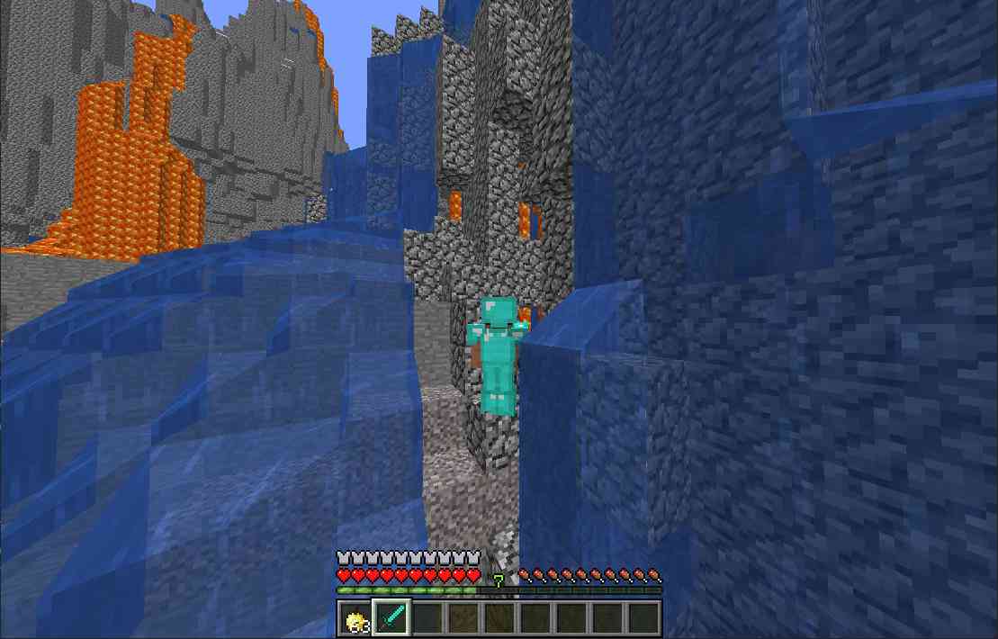 screenshot taken with texturepacks i usually use