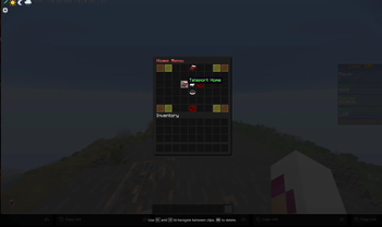 home menu