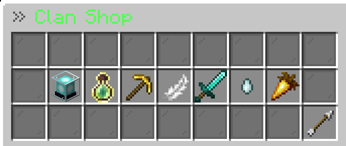 Clan Shop