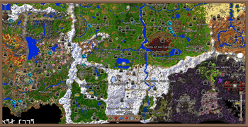 World Map and waypoints