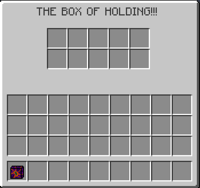 Box of Holding