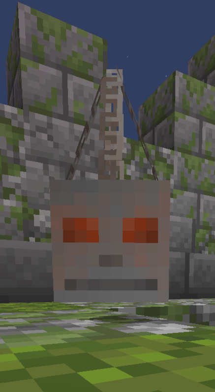 A skull lantern 