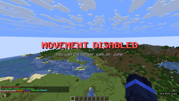 Enabling / Disabling Movement 