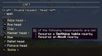Hammer head workstation requirements