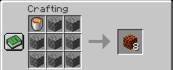 magmablock recipe