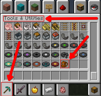 Backpack Inventory Location