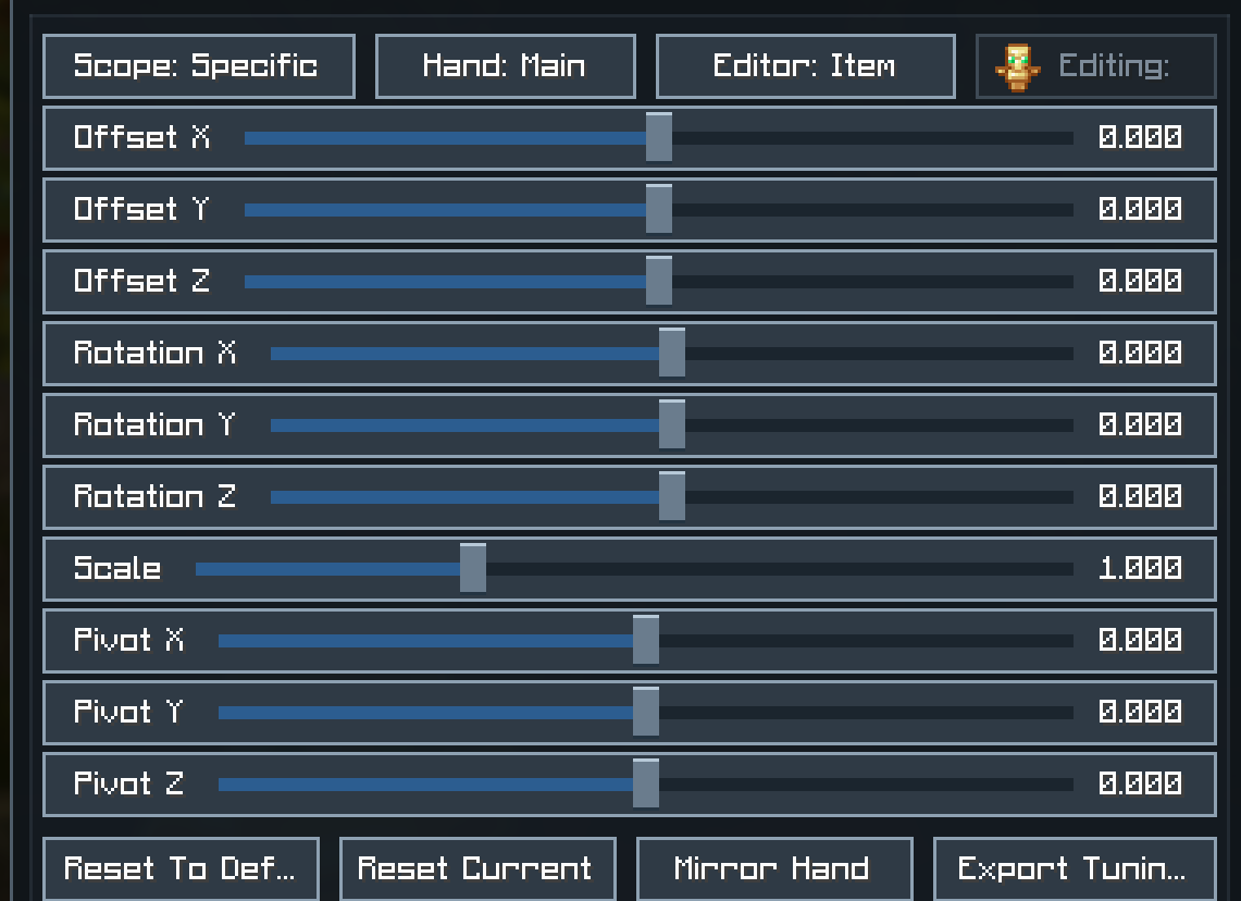 USING DEFAULT PUNCHY TUNING