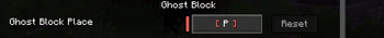 KeyBind For placing ghostblock under you