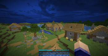 Blue Inventory + Night Sky