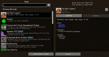 ModMenu With Included Mods