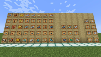 Ores, ingots and nuggets