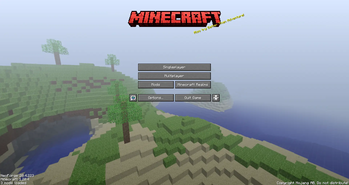 main menu