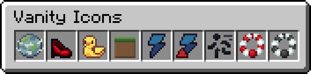 Vanity Icons