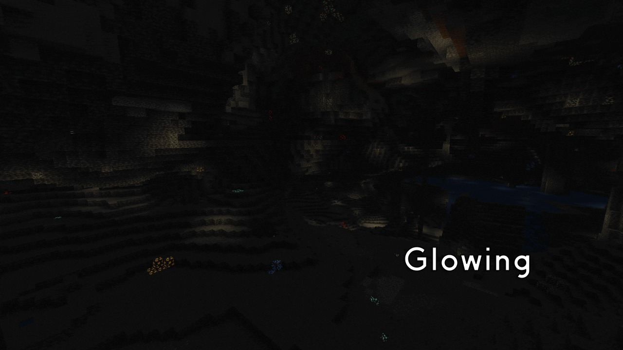 Ores in Dark Cave