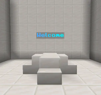 Text hologram