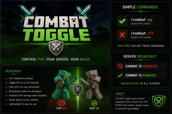 Combat Toggle Banner