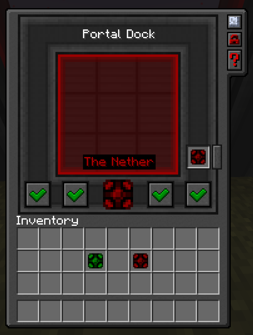 Portal Dock GUI