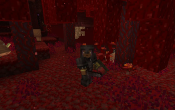 Nether-dimension breaker model
