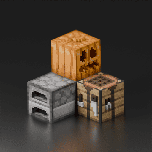 Vanilla 3d minecraft resource pack