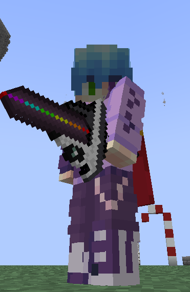 Player W/Netherite Sword