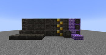 All Crystallite block variants and new amethyst blocks