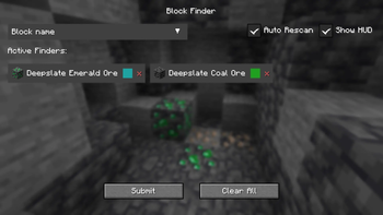 Blocks to Scan