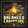 balanced campfire