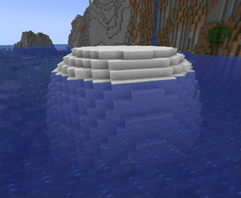 The top of a Salt Dome