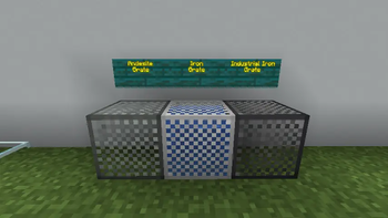 Water Logged Iron Grate