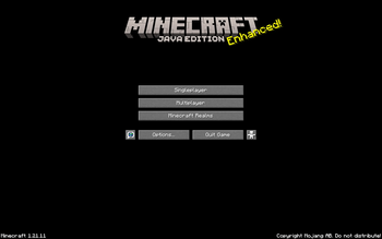 Black Menu Panorama