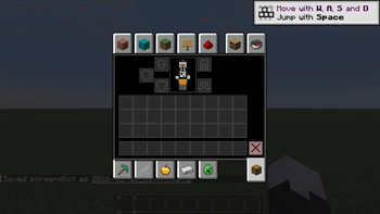 dark gui creative inventory (survival)