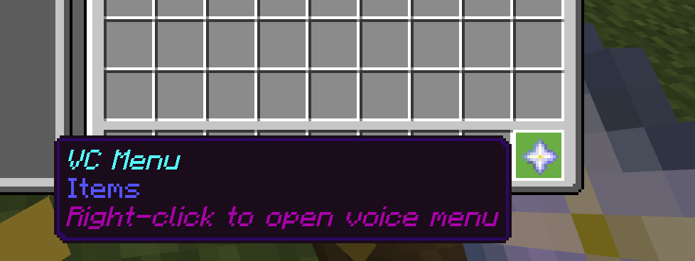 Voicechat Inventory Item