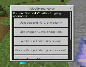 Bedrock Menu