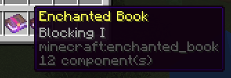 Blocking I Enchanted Book