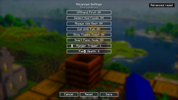 Advanced Settings