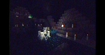 An ancient city, showing off the torch effect