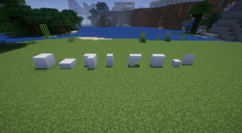 How The Blocks Look In Game