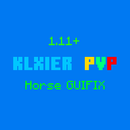 1.11+ HorseGUI fix pack for KLxier PVP